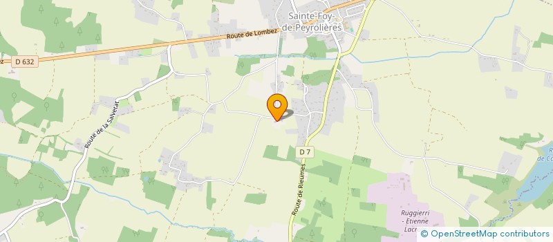 localisation de l'entreprise MONSIEUR JEAN CAILLABA  CAMBERNARD