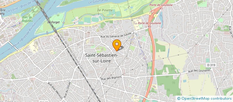 localisation de l'entreprise MONSIEUR JEAN CAILLAU à SAINT-SEBASTIEN-SUR-LOIRE