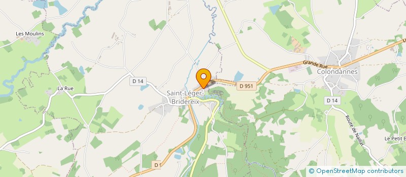 localisation de l'entreprise MONSIEUR JEAN CAILLAUD à SAINT-MAURICE-LA-SOUTERRAINE