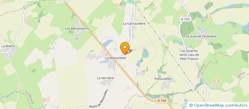 localisation de l'entreprise MONSIEUR JEAN CAILLAUD à MONTRAVERS
