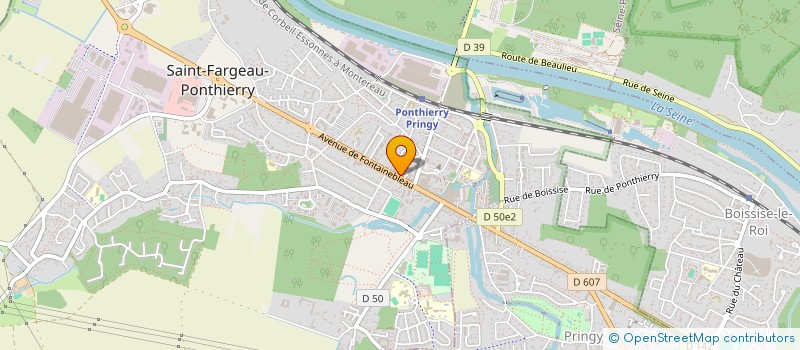 localisation de l'entreprise MONSIEUR JEAN CAILLE à SAINT-FARGEAU-PONTHIERRY