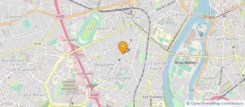 localisation de l'entreprise MONSIEUR JEAN CAILLEBOTTE à TOULOUSE