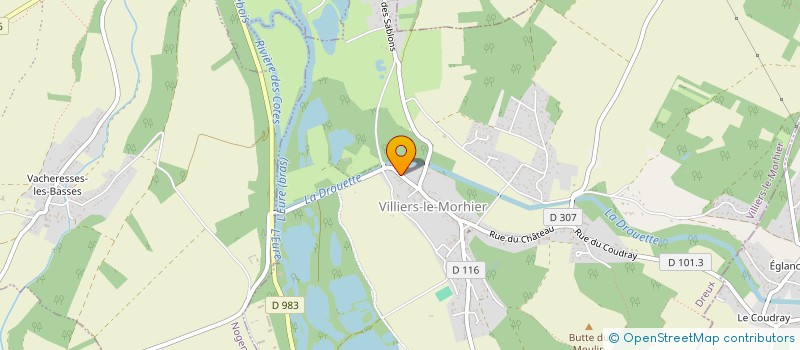 localisation de l'entreprise MONSIEUR JEAN CAILLET à VILLIERS-LE-MORHIER