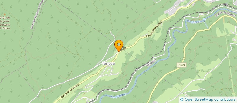 localisation de l'entreprise MONSIEUR JEAN CAIRE  HAUTS DE BIENNE