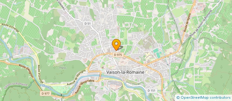 localisation de l'entreprise MONSIEUR JEAN CAIRE  VAISON-LA-ROMAINE