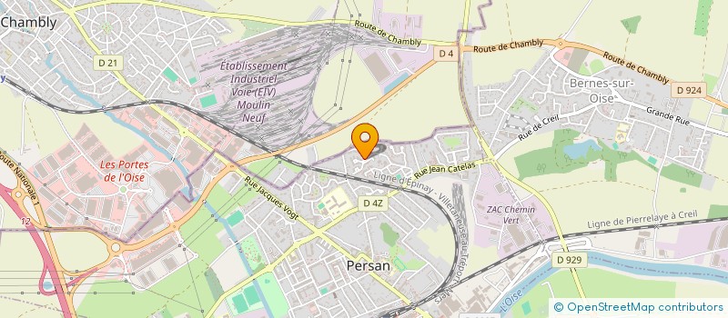 localisation de l'entreprise MONSIEUR JEAN CAIROL  PERSAN