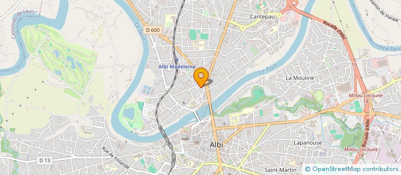 localisation de l'entreprise MONSIEUR JEAN CALLE à ALBI