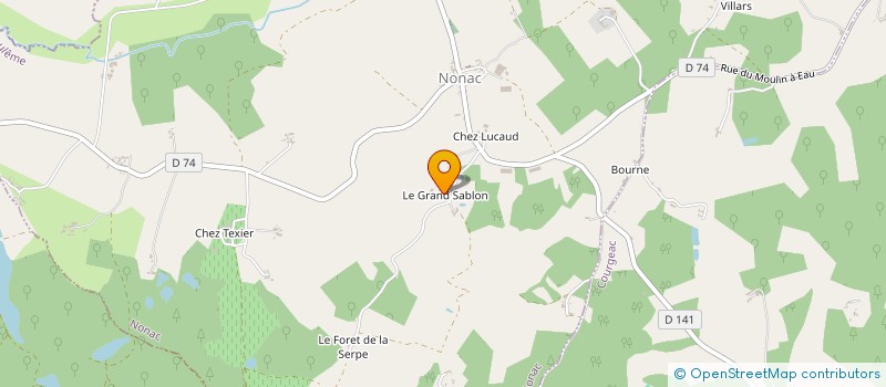localisation de l'entreprise MONSIEUR JEAN CALLOVA à NONAC
