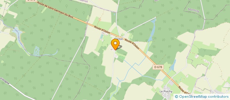 localisation de l'entreprise MONSIEUR JEAN CALMAND  SAINT-CHRISTOPHE-EN-BRESSE