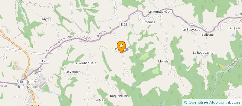 localisation de l'entreprise MONSIEUR JEAN CALMEJANE  SAINT-SANTIN