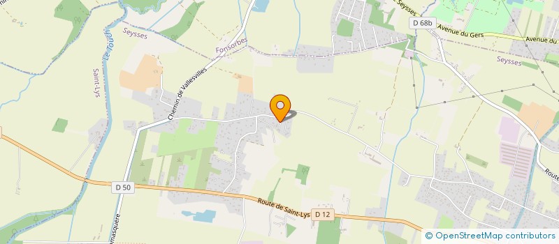 localisation de l'entreprise MONSIEUR JEAN CALMES  SEYSSES