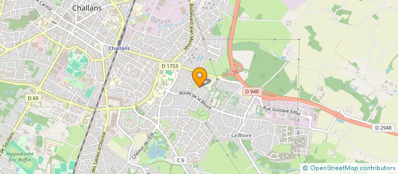 localisation de l'entreprise MONSIEUR JEAN CALPETARD à CHALLANS