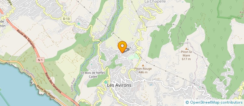 localisation de l'entreprise MONSIEUR JEAN CALTEAU  LES AVIRONS