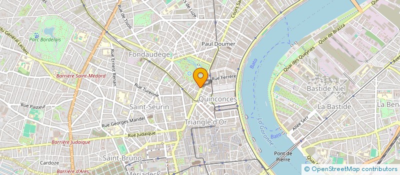 localisation de l'entreprise MONSIEUR JEAN CALVIGNAC  BORDEAUX