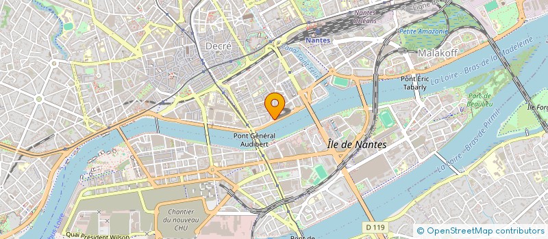 localisation de l'entreprise MONSIEUR JEAN CAMARA à NANTES