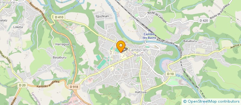 localisation de l'entreprise MONSIEUR JEAN CAMBLONG  LOUHOSSOA