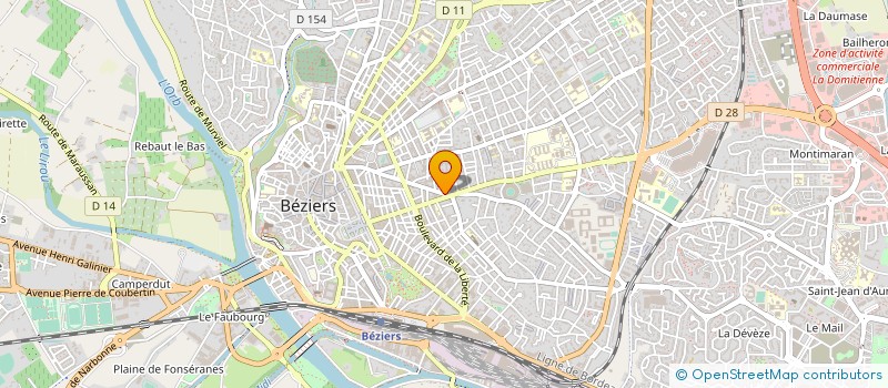 localisation de l'entreprise MONSIEUR JEAN CAMBOULIVE à BEZIERS