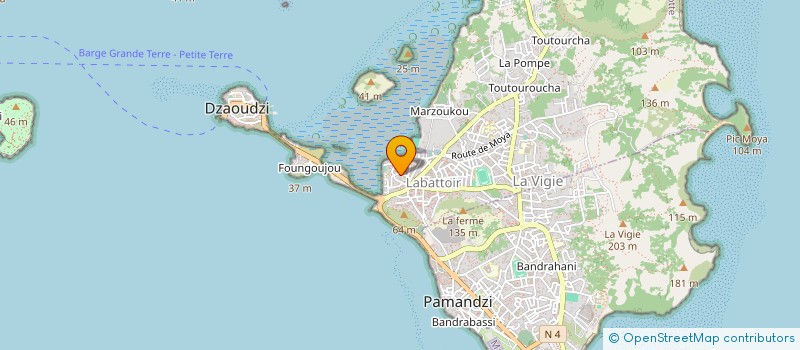 localisation de l'entreprise MONSIEUR JEAN CAMELIS à PAMANDZI