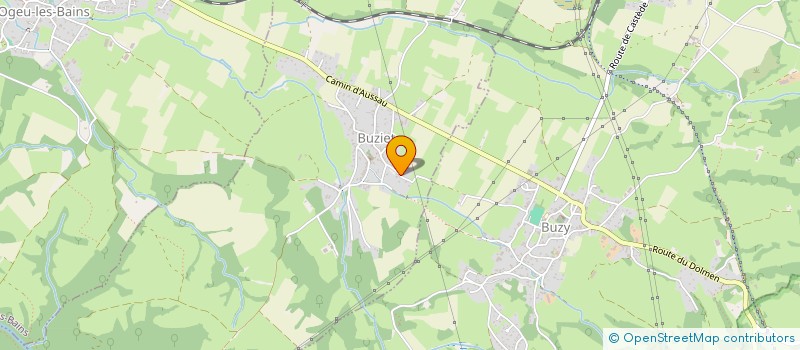 localisation de l'entreprise MONSIEUR JEAN CAMICAS  BUZIET