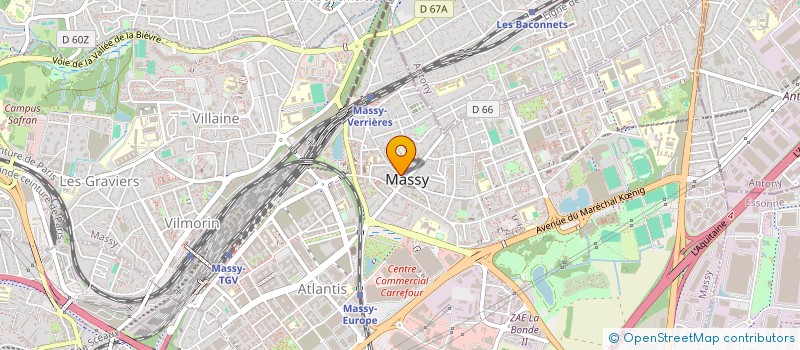 localisation de l'entreprise MONSIEUR JEAN CAMILLE à MASSY