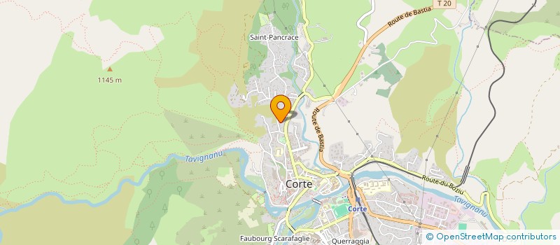 localisation de l'entreprise MONSIEUR JEAN-CAMILLE POMIER à CORTE