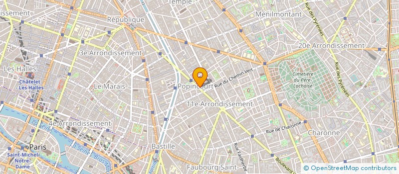 localisation de l'entreprise MONSIEUR JEAN CAMILLERI  PARIS