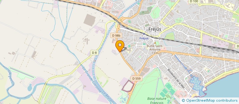 localisation de l'entreprise MONSIEUR JEAN CAMILLERI à FREJUS
