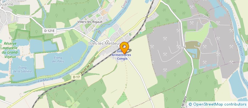 localisation de l'entreprise MONSIEUR JEAN CAMOZZI à ISLES-LES-MELDEUSES
