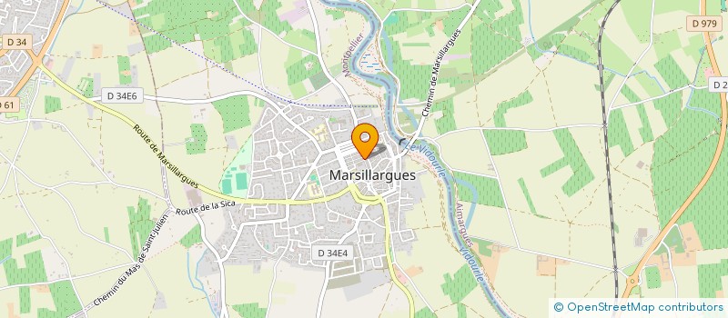 localisation de l'entreprise MONSIEUR JEAN CAMP  MARSILLARGUES