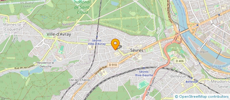 localisation de l'entreprise MONSIEUR JEAN CAMPA à SEVRES