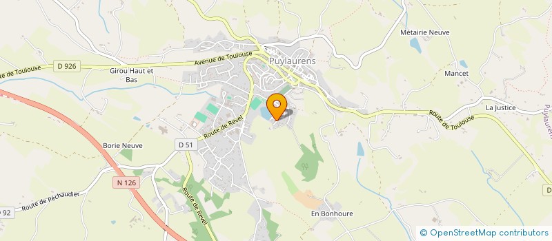 localisation de l'entreprise MONSIEUR JEAN CAMPOS  BLAN