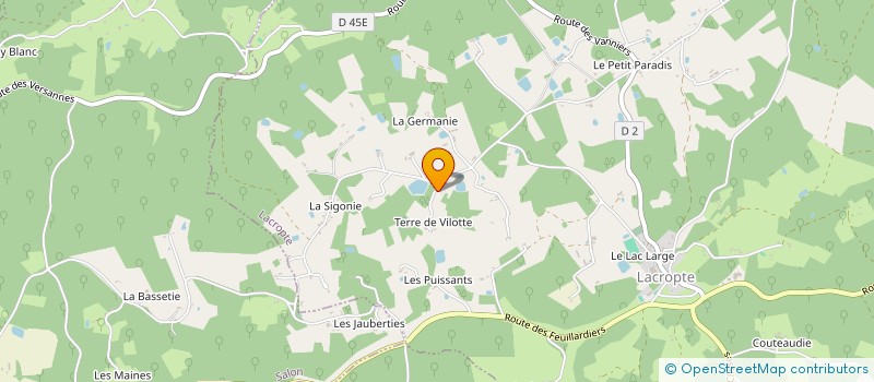 localisation de l'entreprise MONSIEUR JEAN CAMPOS  LACROPTE