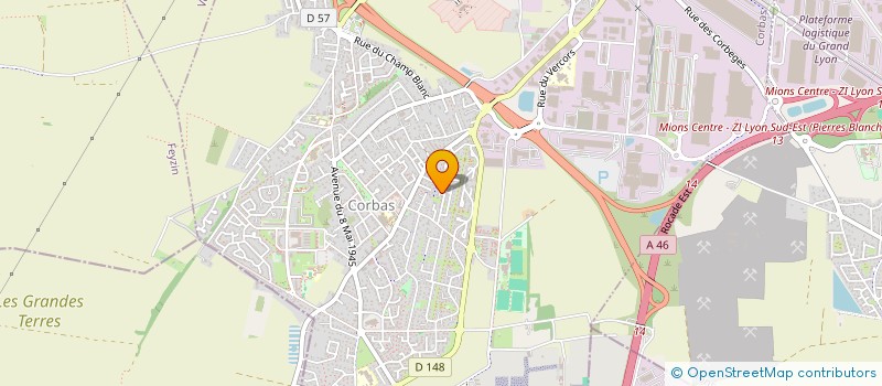 localisation de l'entreprise MONSIEUR JEAN CAMPOY à CORBAS