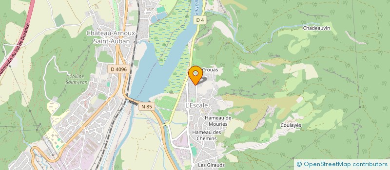 localisation de l'entreprise MONSIEUR JEAN CAMPY-COMTE  L'ESCALE