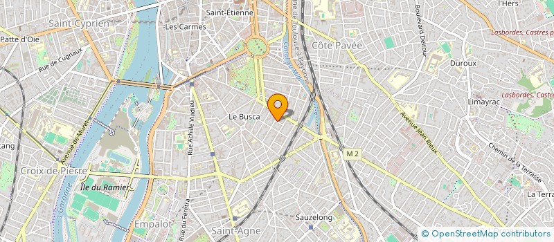 localisation de l'entreprise MONSIEUR JEAN CAMUS à TOULOUSE