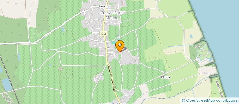 localisation de l'entreprise MONSIEUR JEAN CAMUS  MARGAUX-CANTENAC