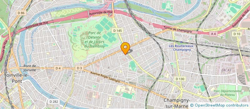 localisation de l'entreprise MONSIEUR JEAN CAMUS à CHAMPIGNY-SUR-MARNE
