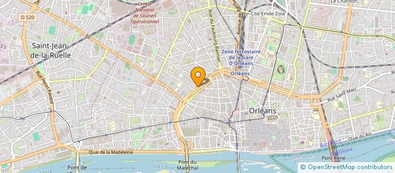 localisation de l'entreprise MONSIEUR JEAN CANAKIS à ORLEANS