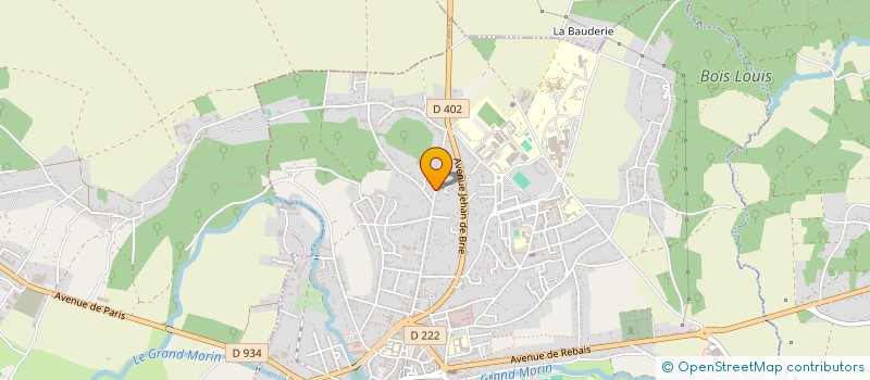 localisation de l'entreprise MONSIEUR JEAN CANARD  COULOMMIERS