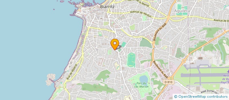 localisation de l'entreprise MONSIEUR JEAN CANDELON à BIARRITZ