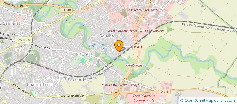 localisation de l'entreprise MONSIEUR JEAN CANIER à NIORT