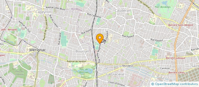 localisation de l'entreprise MONSIEUR JEAN CANOT à BORDEAUX