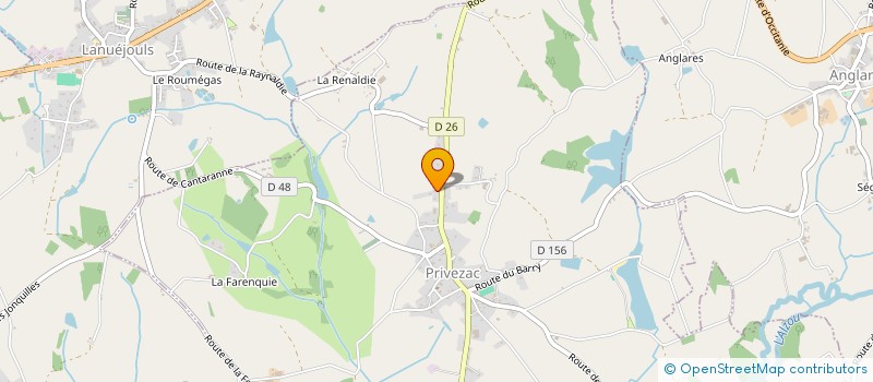 localisation de l'entreprise MONSIEUR JEAN CANTALOUBE  MALEVILLE