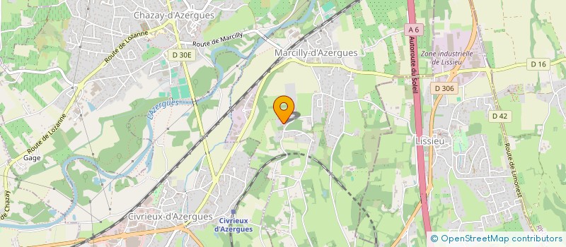 localisation de l'entreprise MONSIEUR JEAN CANTE  MARCILLY-D'AZERGUES