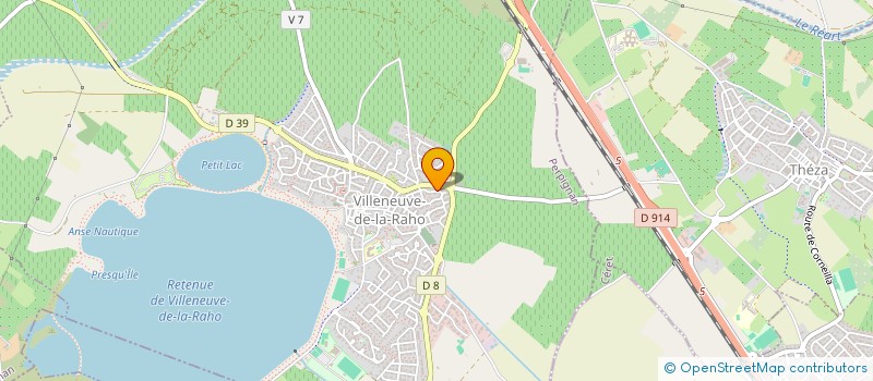 localisation de l'entreprise MONSIEUR JEAN CANTIE  VILLENEUVE-DE-LA-RAHO