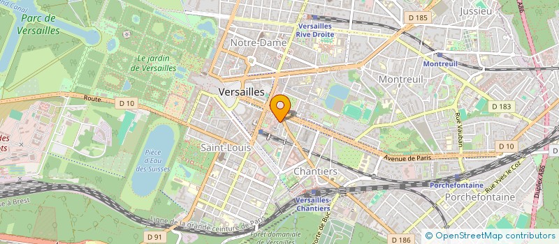 localisation de l'entreprise MONSIEUR JEAN CANTOS à VERSAILLES