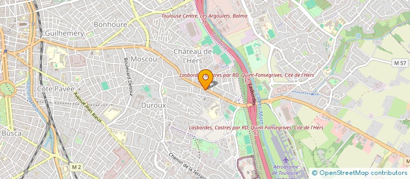 localisation de l'entreprise MONSIEUR JEAN CAPDEVILLE à TOULOUSE