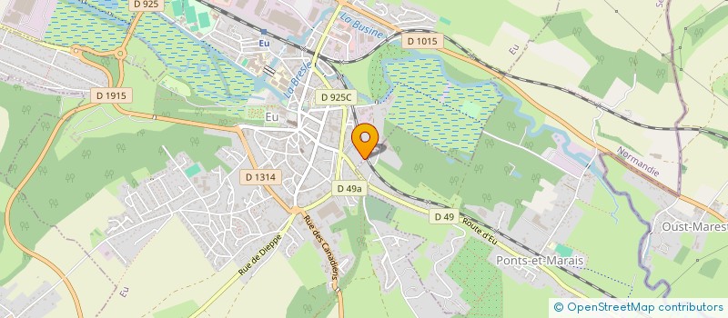 localisation de l'entreprise MONSIEUR JEAN CAPELLE  EU