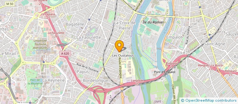 localisation de l'entreprise MONSIEUR JEAN CAPOT à TOULOUSE