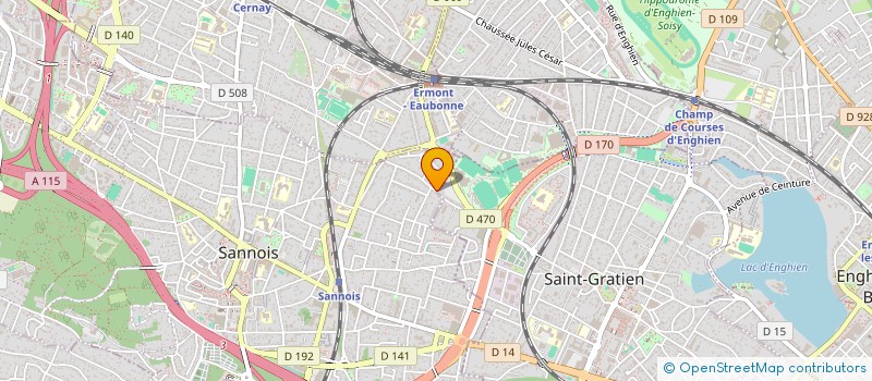 localisation de l'entreprise MONSIEUR JEAN CAPPELLE  SANNOIS